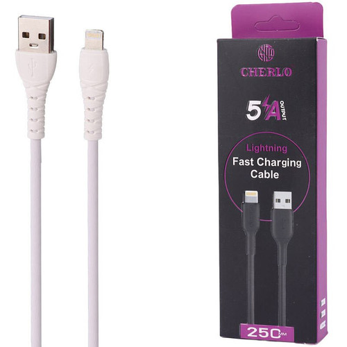 کابل شارژ لایتنینگ کوتاه Cherlo مدل CH-SM10