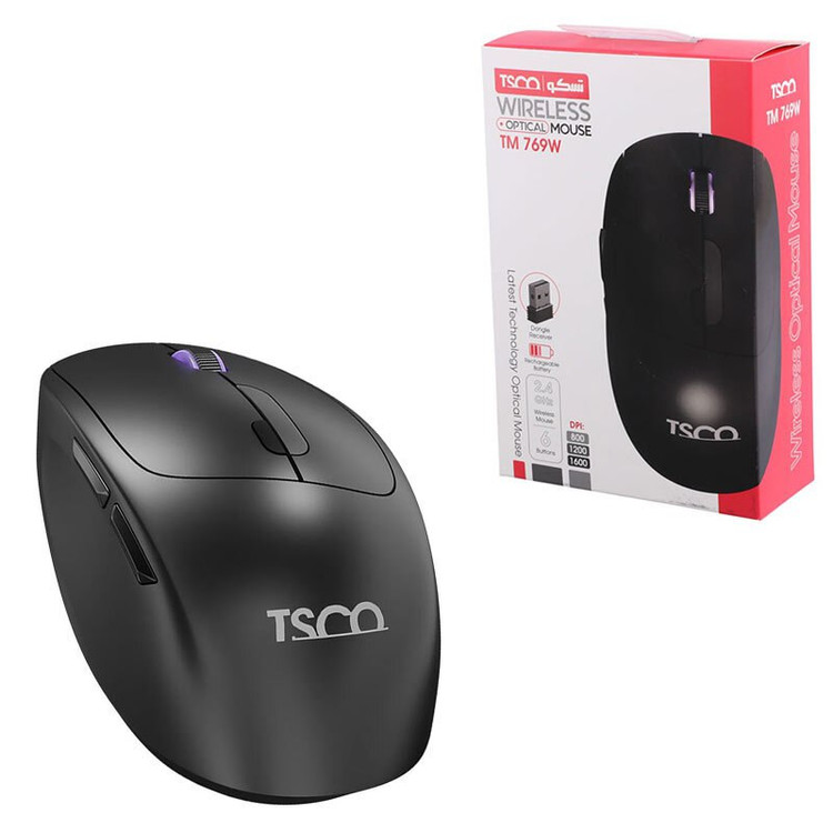 موس بی سیم شارژی تسکو مدل TM 769W
