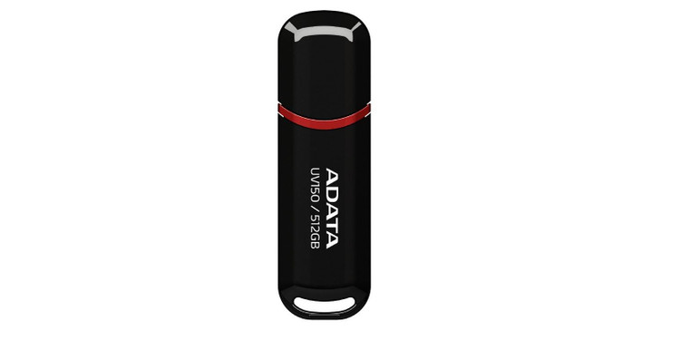 فلش مموری ای دیتا UV150 USB 3.2 ظرفیت 512 گیگابایت گارانتی 60 ماهه آونگ