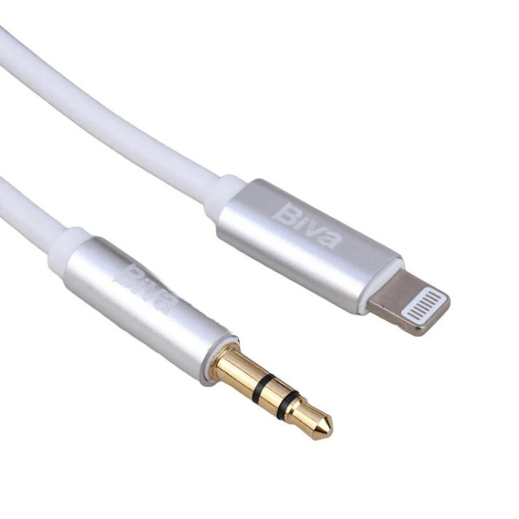 کابل تبدیل Lightning به AUX بیوا AUX-05 طول 1 متر
