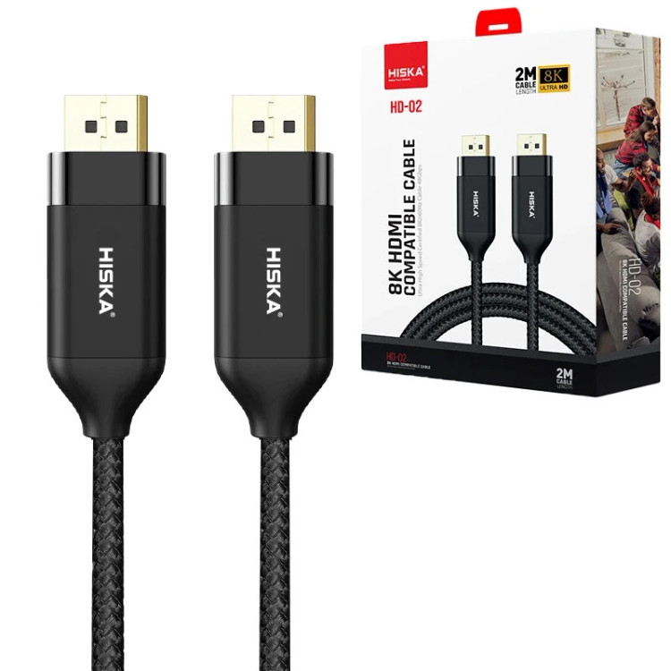 کابل HDMI 8K هیسکا HD-03 طول 3 متری